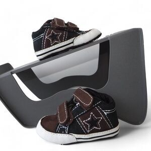 Converse One Star Crib Sneakers Brown / Black Infant Baby 1